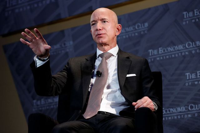 Amazon’s Bezos says National Enquirer owner tried to blackmail him