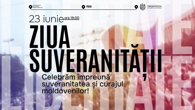 Premierul Dorin Recean și președintele Parlamentului Igor Grosu invită cetățenii la Marșul Suveranității