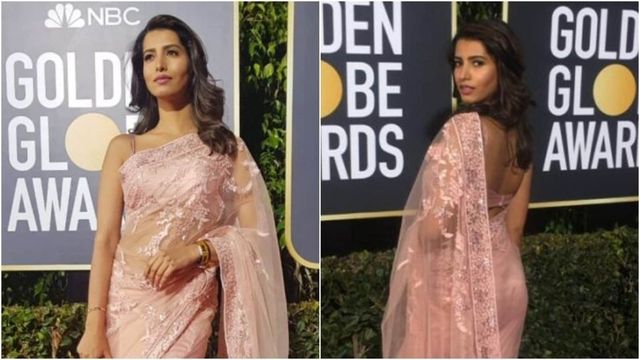 Golden Globe Awards 2024: When former Miss India Manasvi Mamgai broke the internet in saree on Golden Globes red carpet