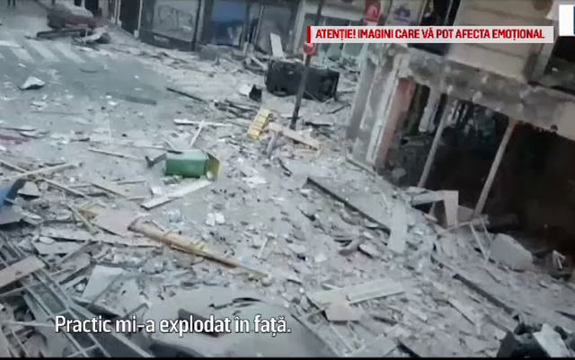 Momentul exploziei din Paris, filmat de un jurnalist italian. „Mi-a explodat în față”