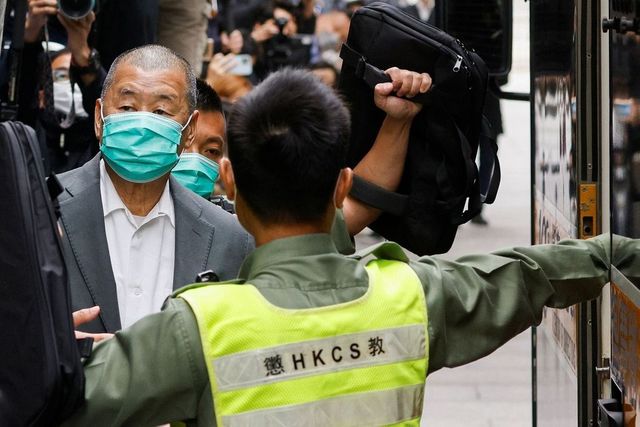 Hong Kong Media Tycoon Jimmy Lai Jailed for 12 Months over Huge Democracy Rally