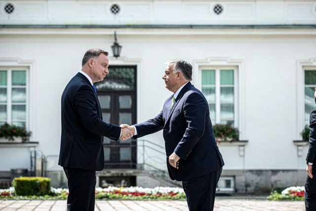 Orbán Viktor a varsói V4-csúcson tárgyal - képek
