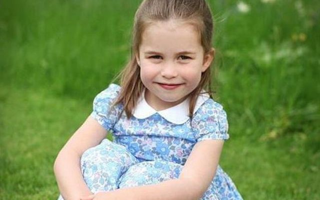 Prințesa Charlotte a împlinit 4 ani