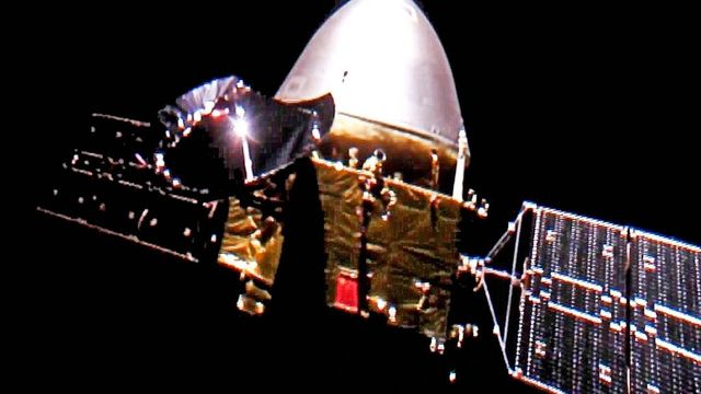 Китайский аппарат ”Тяньвэнь-1″ вышел на опорную орбиту Марса