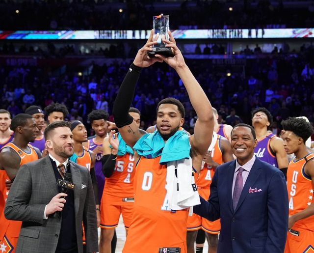 Mladí američtí basketbalisté v exhibici NBA přehráli výběr světa