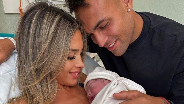 Lautaro Martinez papà bis, è nato il secondo figlio con la moglie Augustina Gandolfo