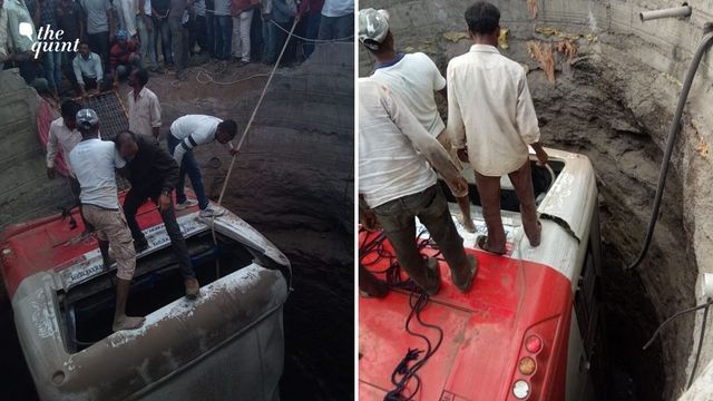 15 Dead After Bus & Autorickshaw Collide in Nashik, Fall into Well