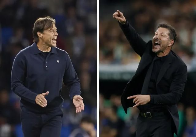 Simeone y Almeyda, el apasionado reencuentro entre dos amigos que echa humo
