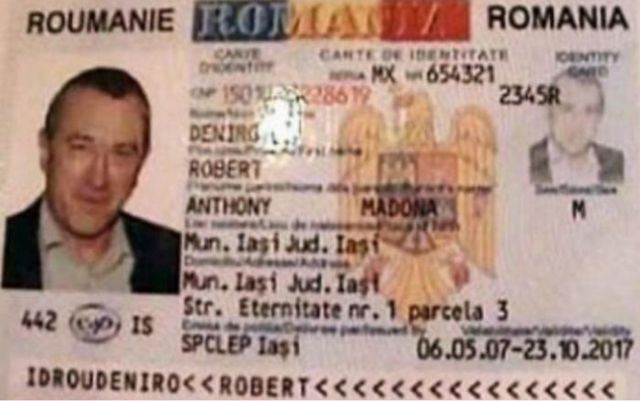 Robert Deniro a fost prins cu o sacoșă de droguri, pe stradă, la Iași