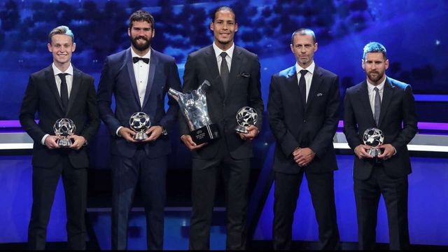 Virgil van Dijk wins 'Player of the Year' award
