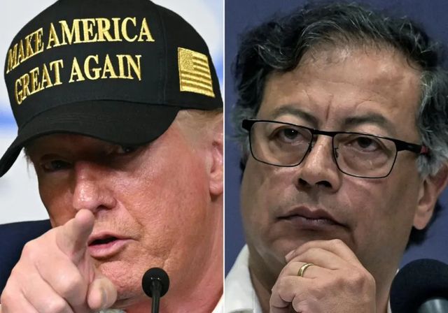 Trump acusa a Petro de ser un líder del narcotráfico
