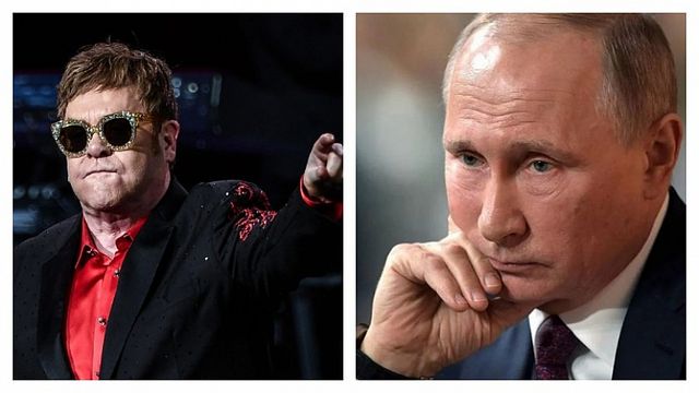 Спорът между сър Елтън Джон и Владимир Путин се разгаря