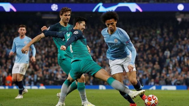 With Premier League title in sight, second-placed Manchester City run into Spurs