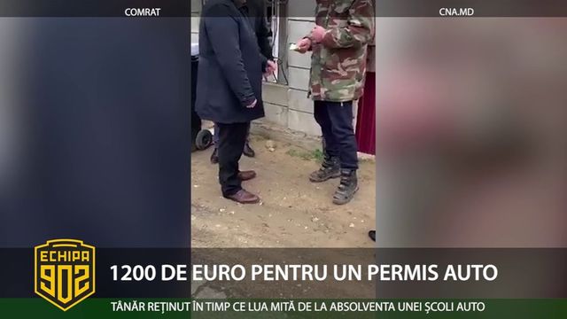 1200 de euro pentru un permis auto