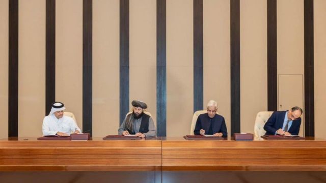 Pakistan and Afghanistan agree to immediate ceasefire during talks, mediator Qatar says