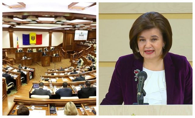 Ședința Parlamentului a început cu năbădăi: Monica Babuc a rămas fără fotoliu