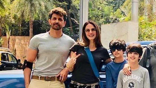 Hrithik Roshan thanks Sussanne Khan for temporarily moving in with him