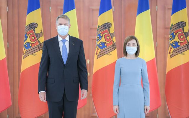 Președintele Klaus Iohannis o primește pe Maia Sandu, președintele Republicii Moldova