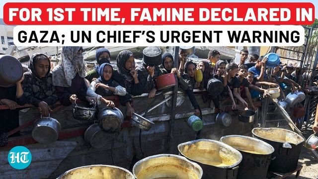 Experts warned that Gaza was at risk of famine. Here’s why they confirmed it for Gaza City