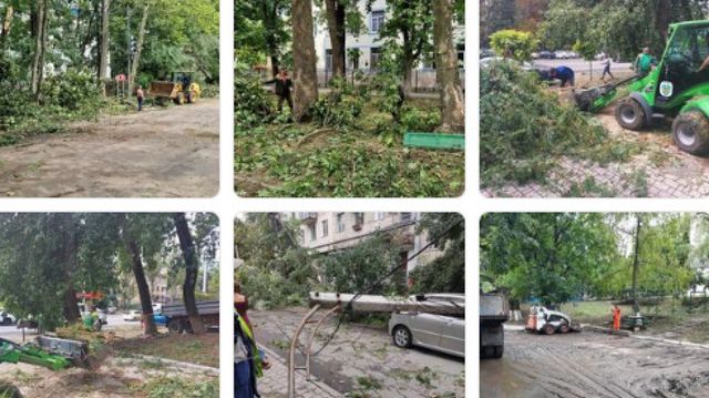 Primăria capitalei va aloca 2,5 mln lei pentru înlăturarea consecințelor furtunii de ieri