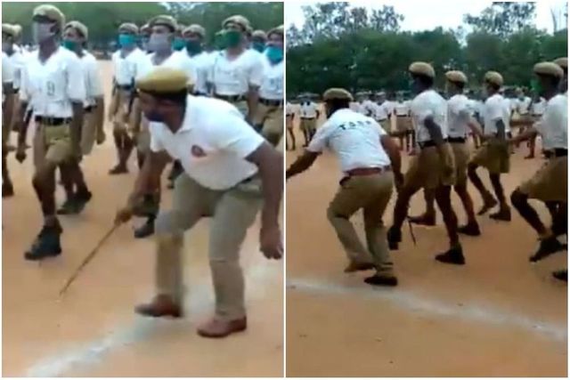 Police Training In Telangana To The Tune Of Mohammed Rafi