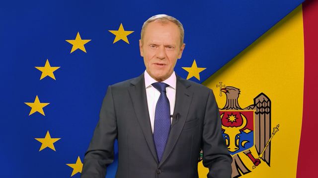 Donald Tusk, liderul EPP a transmis un mesaj în română de susținere a candidaturii Maiei Sandu la alegerile prezidențiale