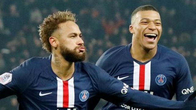 Neymar and Mbappe score as Paris Saint-Germain restore five-point lead in Ligue 1