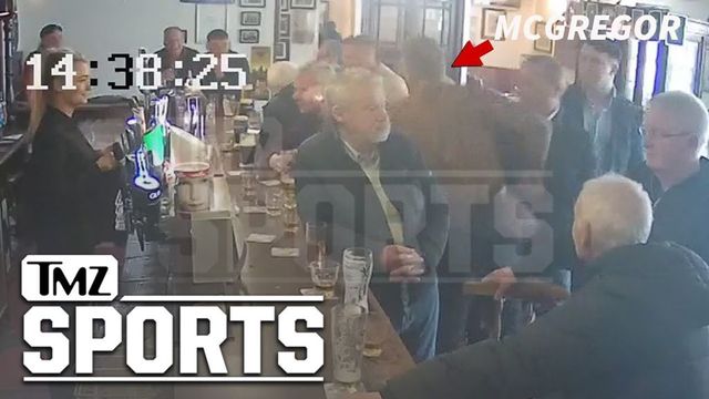Макгрегор врезал пожилому посетителю бара за отказ пить с ним виски