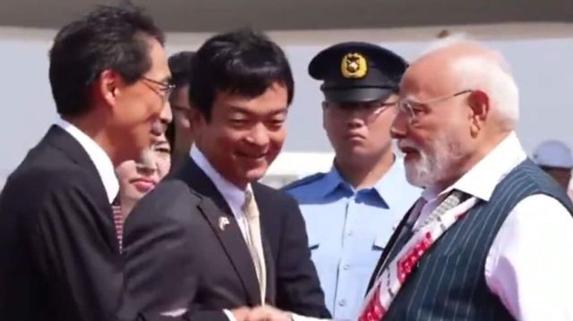 PM Modi Arrives In Tokyo, To Attend 15th India-Japan Annual Summit
