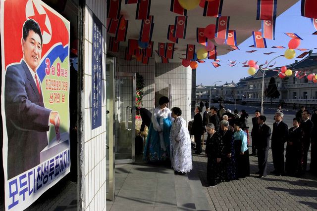 Coreea de Nord: Rata de participare la legislative de 99,99%, toti candidatii alesi cu 100% din voturi