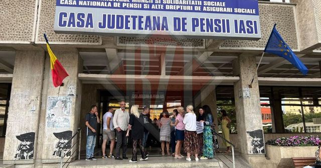 Proteste la Casele de Pensii