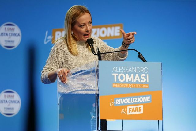 Meloni, pace grazie a Trump, non a Albanese, Landini o Greta