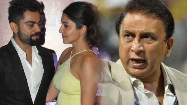 Gavaskar Creates Controversy With Comment On Kohli And Anushka