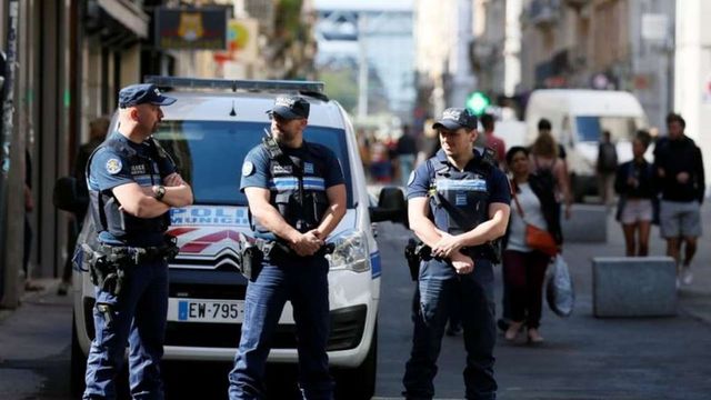 Orthodox priest shot at outside church in France, attacker at large