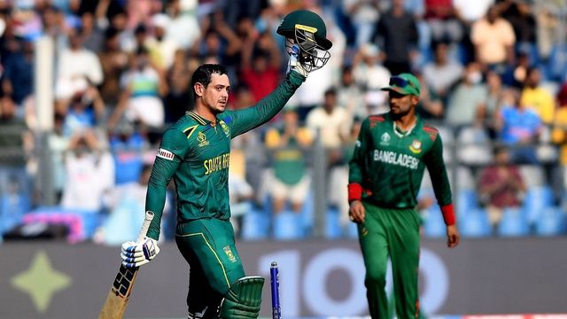 Quinton de Kock breaks plethora of records with brilliant 174 vs Bangladesh, eclipses Rohit and Kohli in World Cup 2023