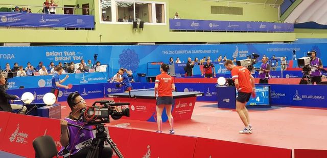 Bernadette Szocs și Ovidiu Ionescu s-au calificat în semifinale la Jocurile Europene de la Minsk!
