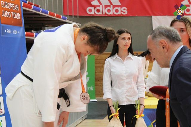 Молдавская спортсменка Оксана Дьяченко завоевала бронзу на чемпионате Европы по дзюдо