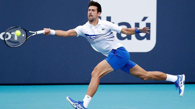 Miami Open: Novak Djokovic on steady course to win seventh title