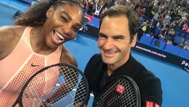 Roger Federer a câștigat duelul cu Serena Williams din meciul de dublu de la Cupa Hopman