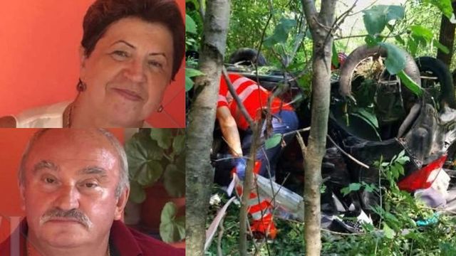 Doi soți au murit, după ce au căzut cu mașina într-o râpă, în Iași