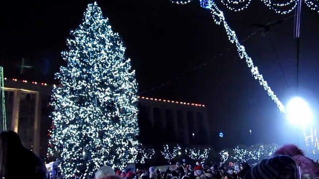 Ion Ceban și pomul de Crăciun al Capitalei: Nu o să umblăm cu doi brazi