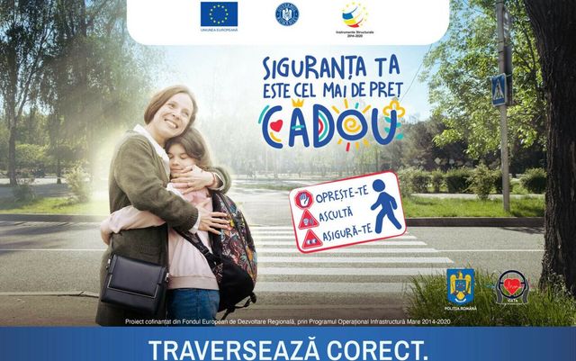 Poliția română încheie seria campaniilor de educație rutieră cu un mesaj adresat părinților si copiilor