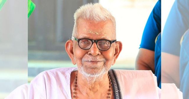 Kerala Poet Akkitham Achuthan Namboothiri Wins Jnanpith Award