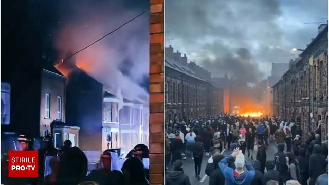 Proteste violente în Irlanda de Nord după ce doi minori români au fost acuzați de tentativă de viol