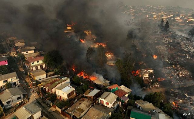 46 Killed In Chile Forest Fires