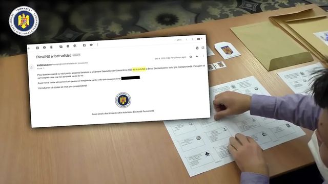 Mii de plicuri cu voturile românilor nu au ajuns la birourile electorale