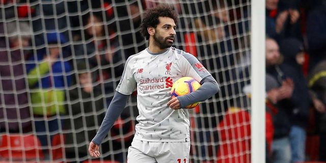 Mohamed Salah Hat-Trick Sends Liverpool Top Of Premier League