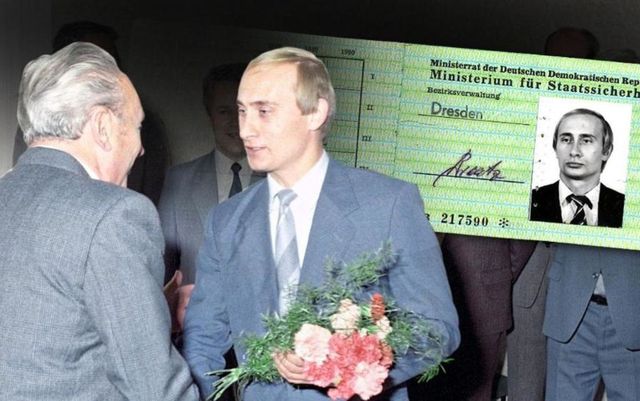 Legitimația lui Putin, emisă de poliția secretă din Germania de Est, a fost descoperită în arhiva Stasi