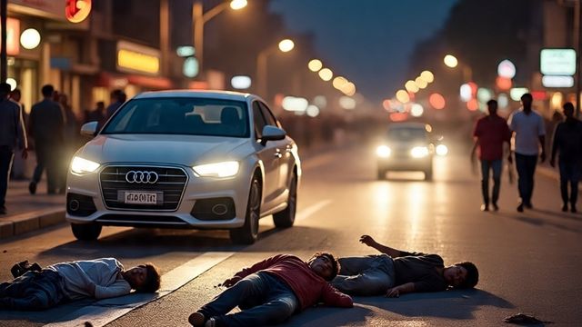 Drunk Audi Driver Injures Five, Including Child, Sleeping On Delhi Footpath