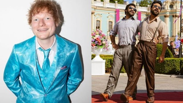Ed Sheeran loves 'RRR', calls it 'an incredible film'